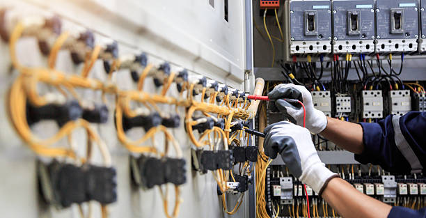 Professional Electrician technician working in North Bellmore, NY